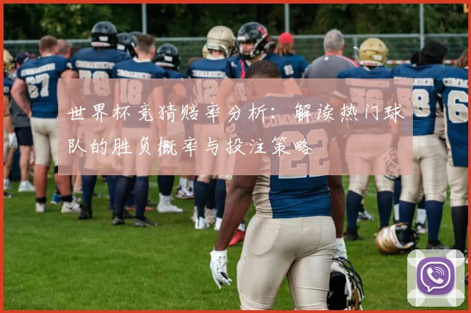 世界杯竞猜赔率分析：解读热门球队的胜负概率与投注策略